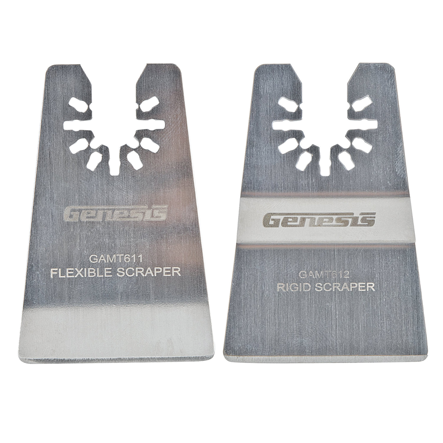 GAMT601 2-Piece Scraper Blade Set, 2 in, 2-1/4 in D Cutting, Stainless Steel