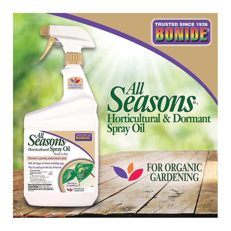 Bonide All Seasons Horticultural & Dormant Spray Oil, 32 oz