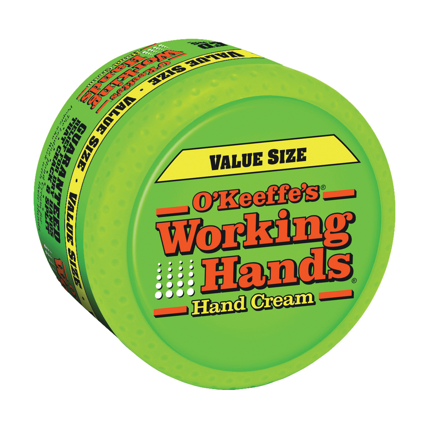 Working Hands Series K0680001 Hand Cream, Mild Stearic Acid, 6.8 oz Jar