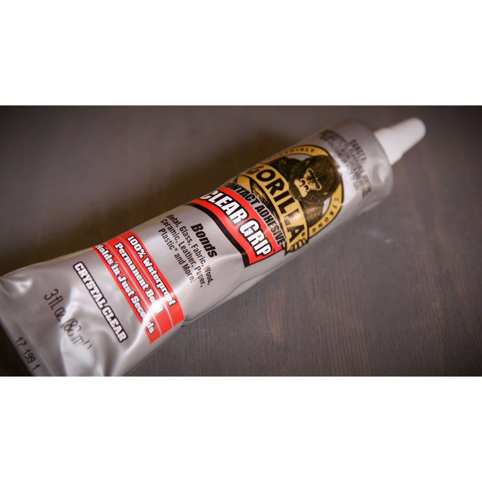 Gorilla Clear Grip 8040002 Contact Adhesive, Clear, 3 oz - 2