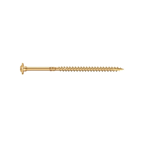 RSS 12221 Structural Screw, 5/16 in Thread, 3-1/8 in L, Washer Head, Star Drive, Steel, 100 PK