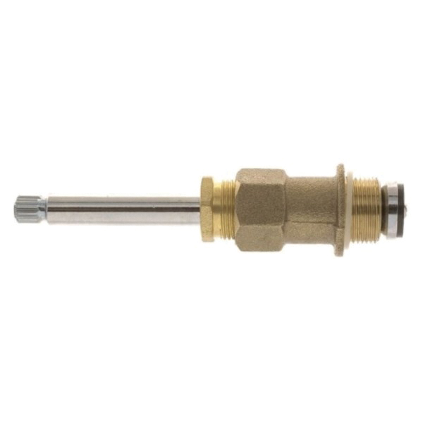 17099B Hot/Cold Stem, Brass, 5.09 in L, For: Price Pfister Bath Beaux Art Models 10 and 12 D.L.H