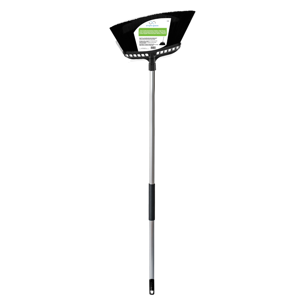 2032 Angle Broom, 11 in Sweep Face, Polypropylene Bristle, Steel