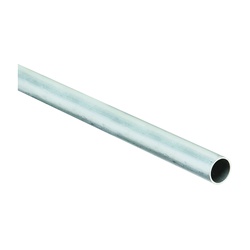 4206BC Series N247-585 Metal Tube, Round, 48 in L, 1 in Dia, 1/16 in Wall, Aluminum, Mill