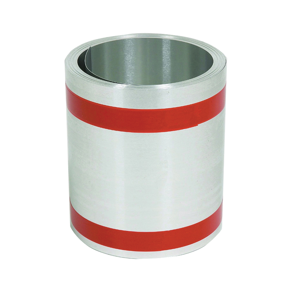 70410 Roll Valley Flashing, 10 ft L, 10 in W, Galvanized Steel, Silver