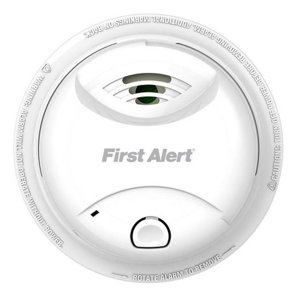 First Alert 0827B Smoke Alarm, 3 V, Ionization Sensor, 85 dB, White - 2
