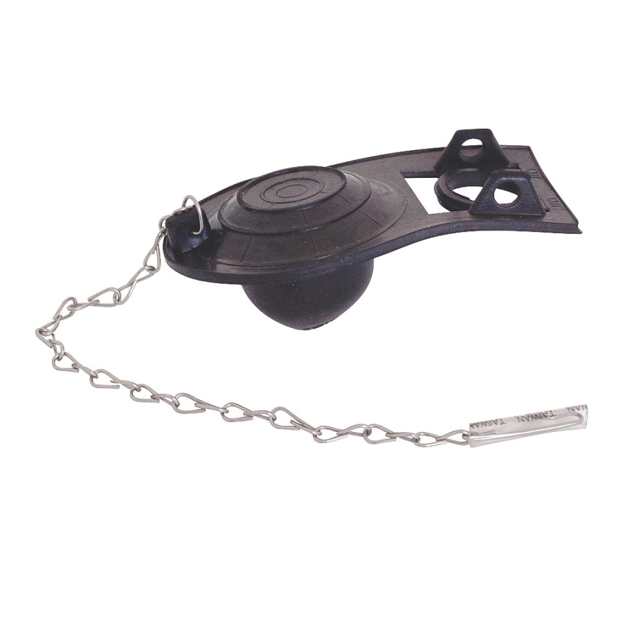 Exclusively Orgill 24462-3L Toilet Tank Flapper, Specifications: 3 in, Black, 4.6 in L x 3 in W x 1.6 in H