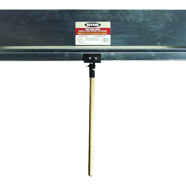 PROShield 28040 Spray Shield, 48 x 9 in Blade, Hardwood Handle, ACME Threaded Handle