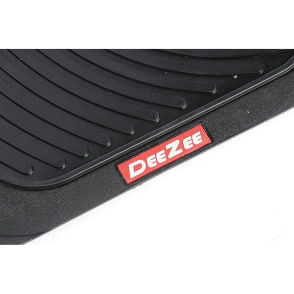 DEE ZEE DZ 90711 Floor Mat, 61 in L, 27 in W, Rubber Rug, Black - 2