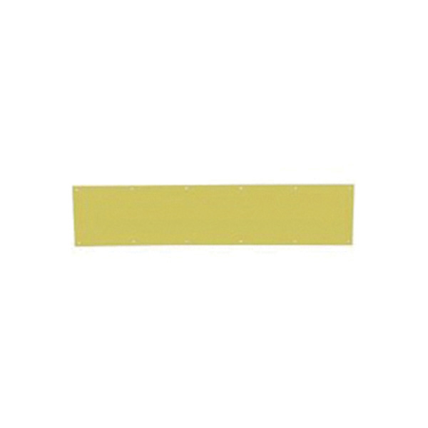 SC8400B-716 6X30 Kick Plate, 30 in L, 6 in W, Brass, Aged Bronze