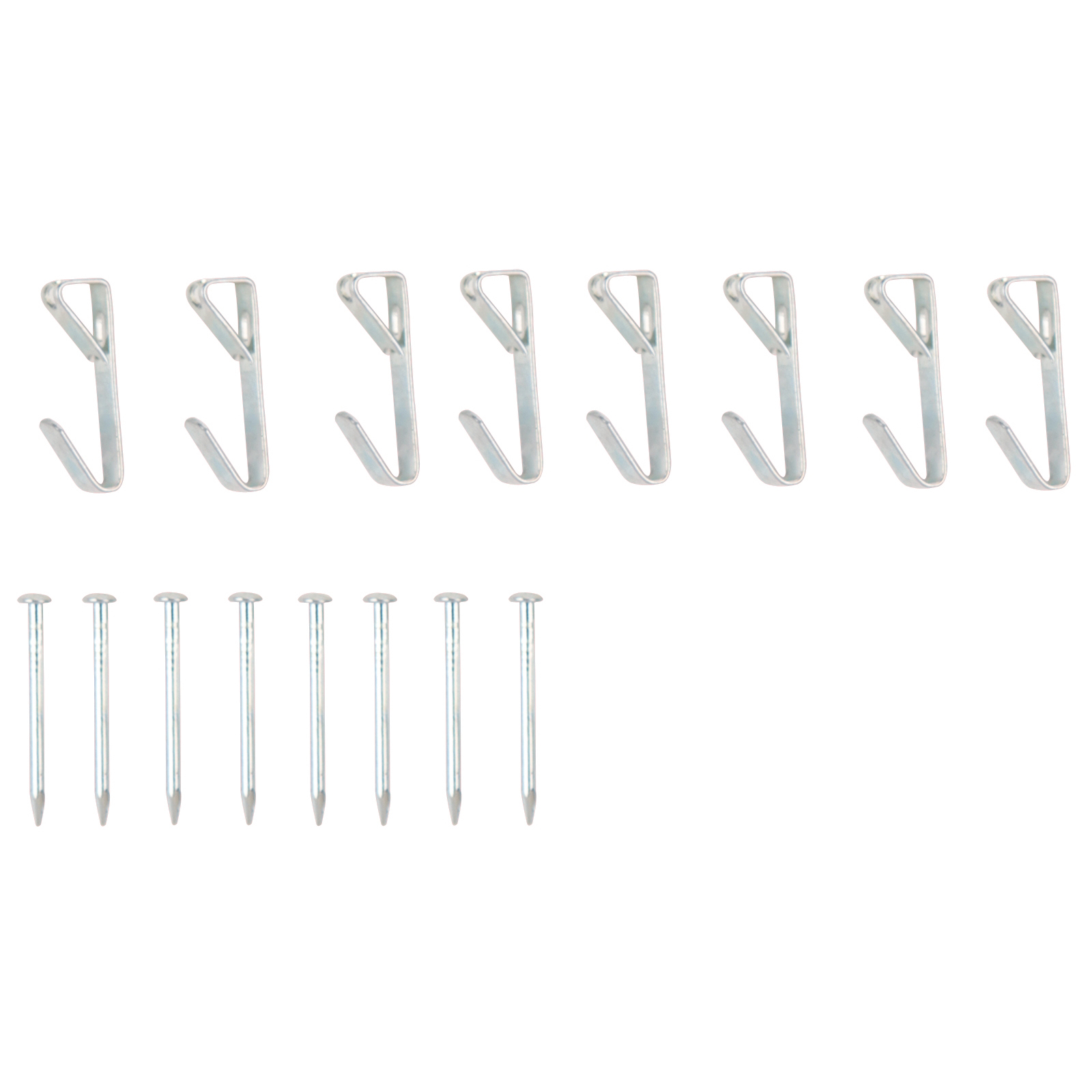 PH-121005-PS Picture Hanger, 5 lb, Steel, Zinc, Zinc, Nail