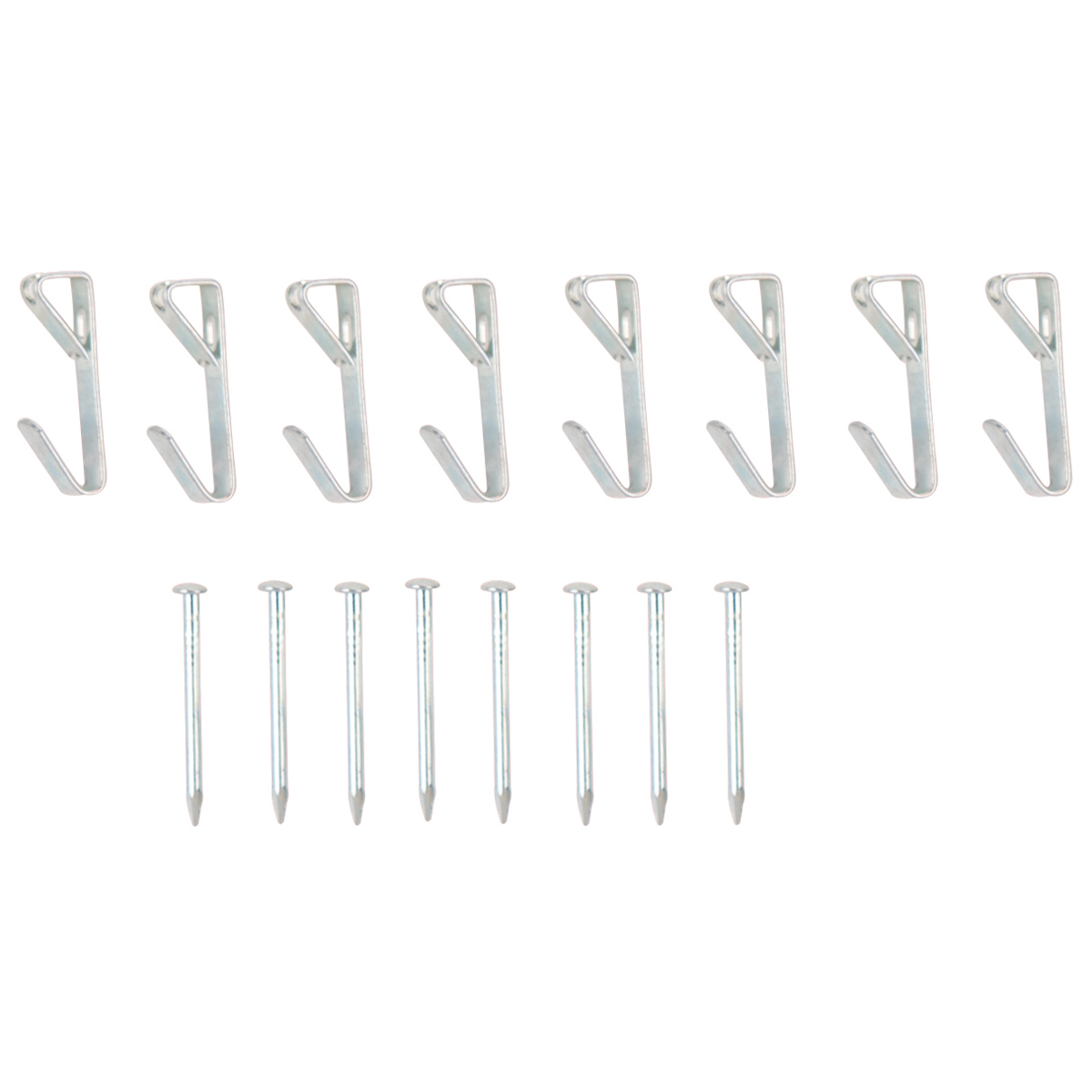 PH-121020-PS Picture Hanger, 20 lb, Steel, Zinc, Zinc, Nail