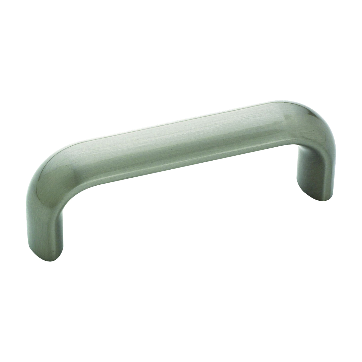 Everyday Heritage Series BP53009G10 Drawer Pull, 3-3/8 in L Handle, 1-3/16 in Projection, Zinc, Satin Nickel