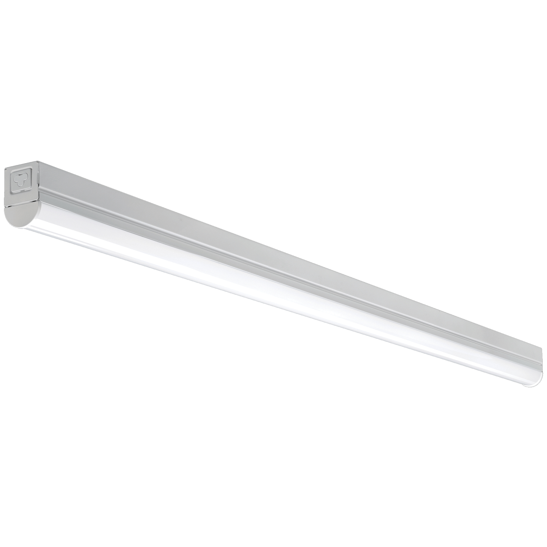 54261143 Linkable Strip Light, 120 VAC, 17 W, LED Lamp, 1800 Lumens, 4000 K Color Temp, White Fixture