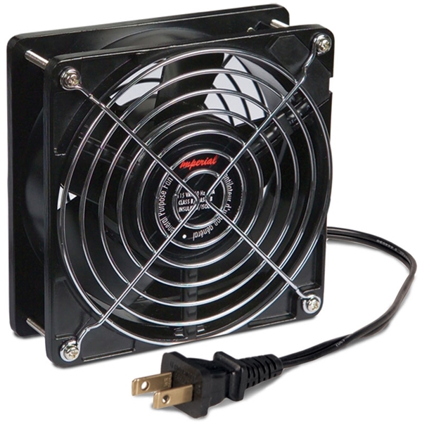 KK0151 Circulating Fan, 110 V, 3000 rpm Speed, Black