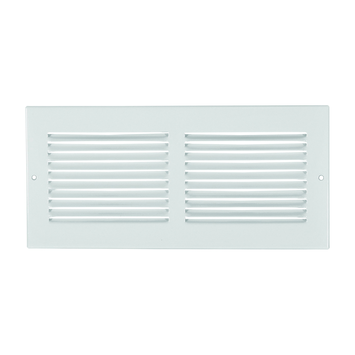 RG0385 Grille, 13-1/4 in L, 7-1/4 in W, Steel, White