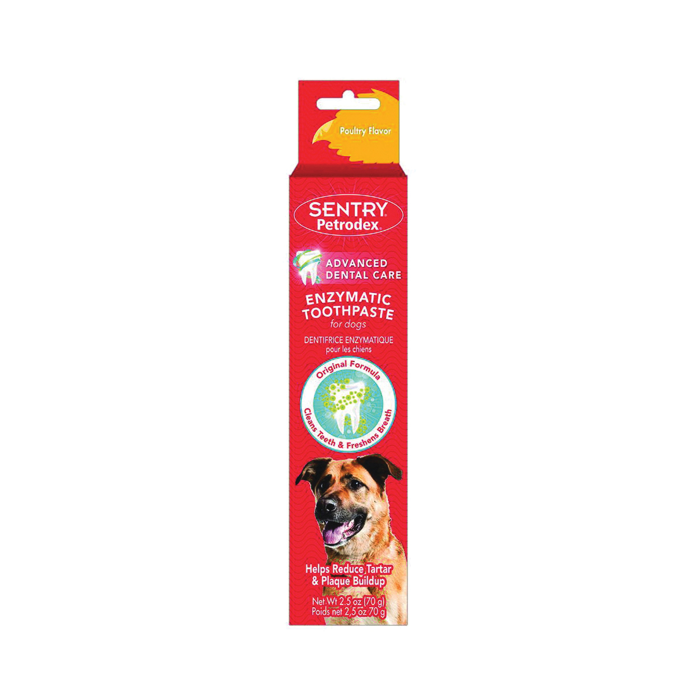 51101 Dog Toothpaste, Paste, Poultry, 2.5 oz Tube