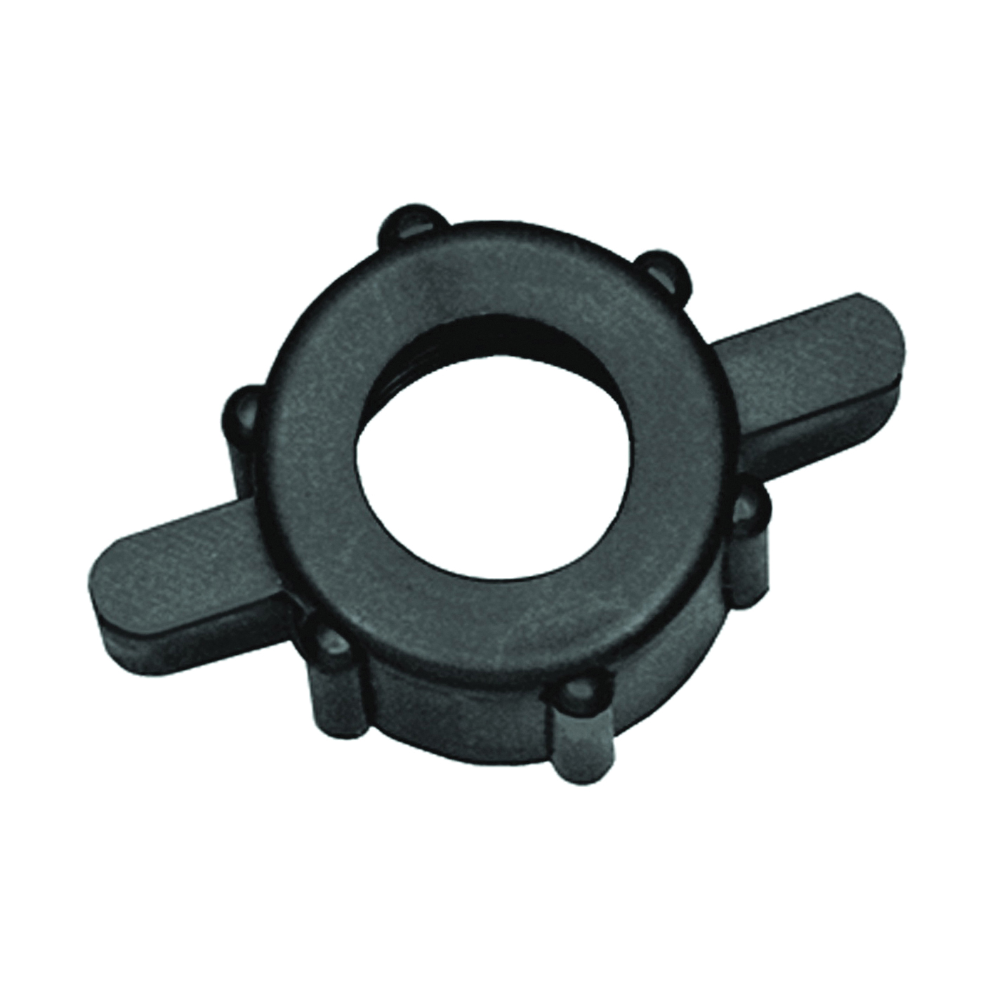 8027 W 4PK Swivel Nut, Polymer, White