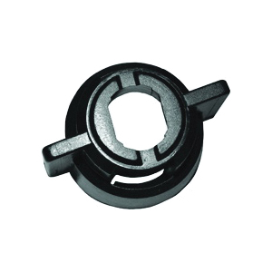Y8253080 6PK Winged Bayonet Cap, Universal, Nylon, Black, For: 8 mm, 10 mm Spray Nozzles