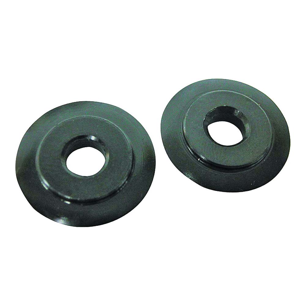 RP-04-3L Tube Cutter Wheel, 0.7 in Dia, 2.9 mm Thick, Steel, Black