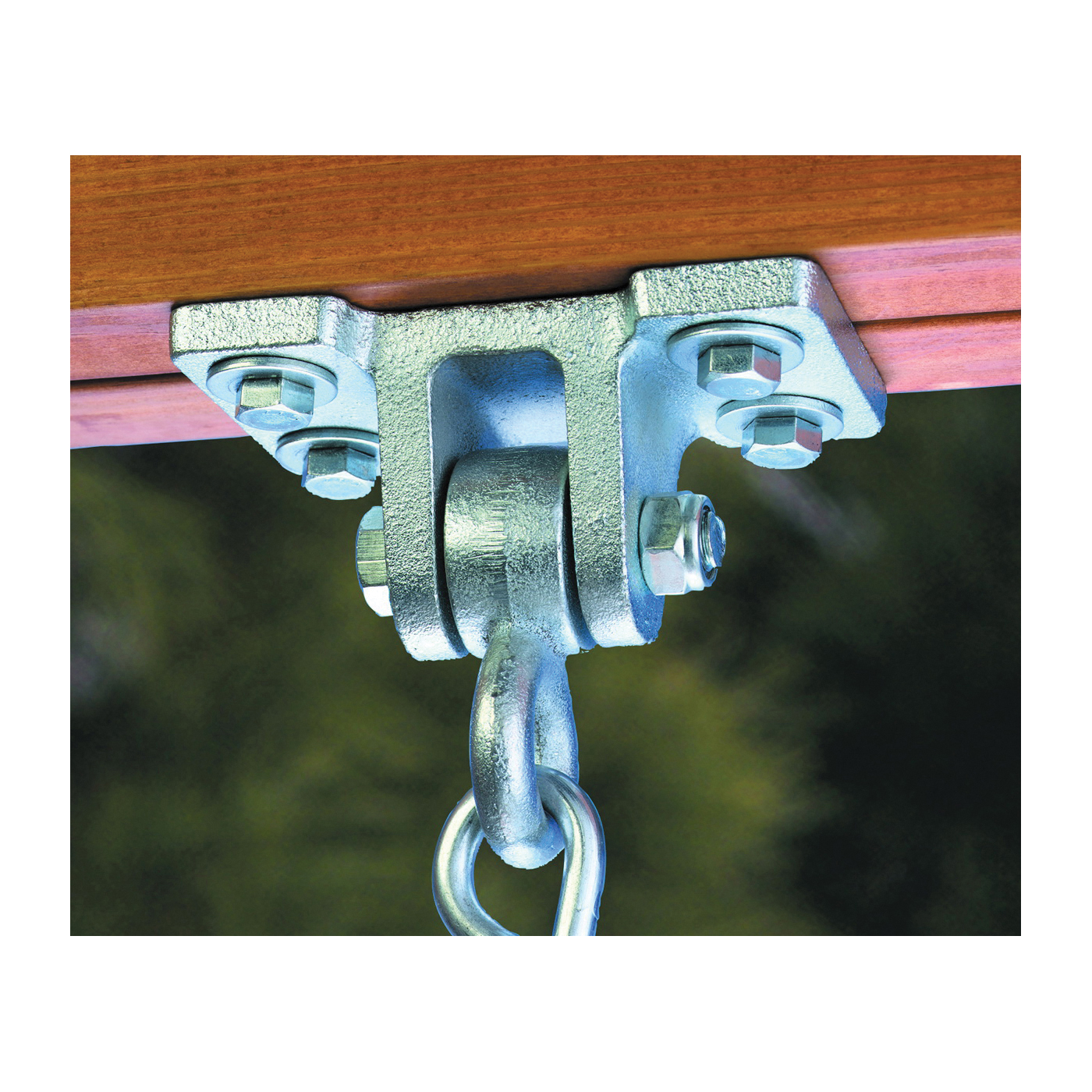 PS 7576 Swing Hanger, Steel, Galvanized, Silver, For: Wood Swing Beams
