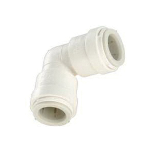 3517-08/P-420 Union Pipe Elbow, 3/8 in, 90 deg Angle, Plastic, Off-White, 100 psi Pressure