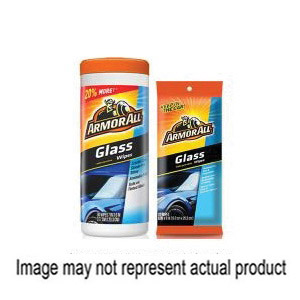 Armor All 10865 Glass Cleaning Wipes, Mild, 25-Wipes