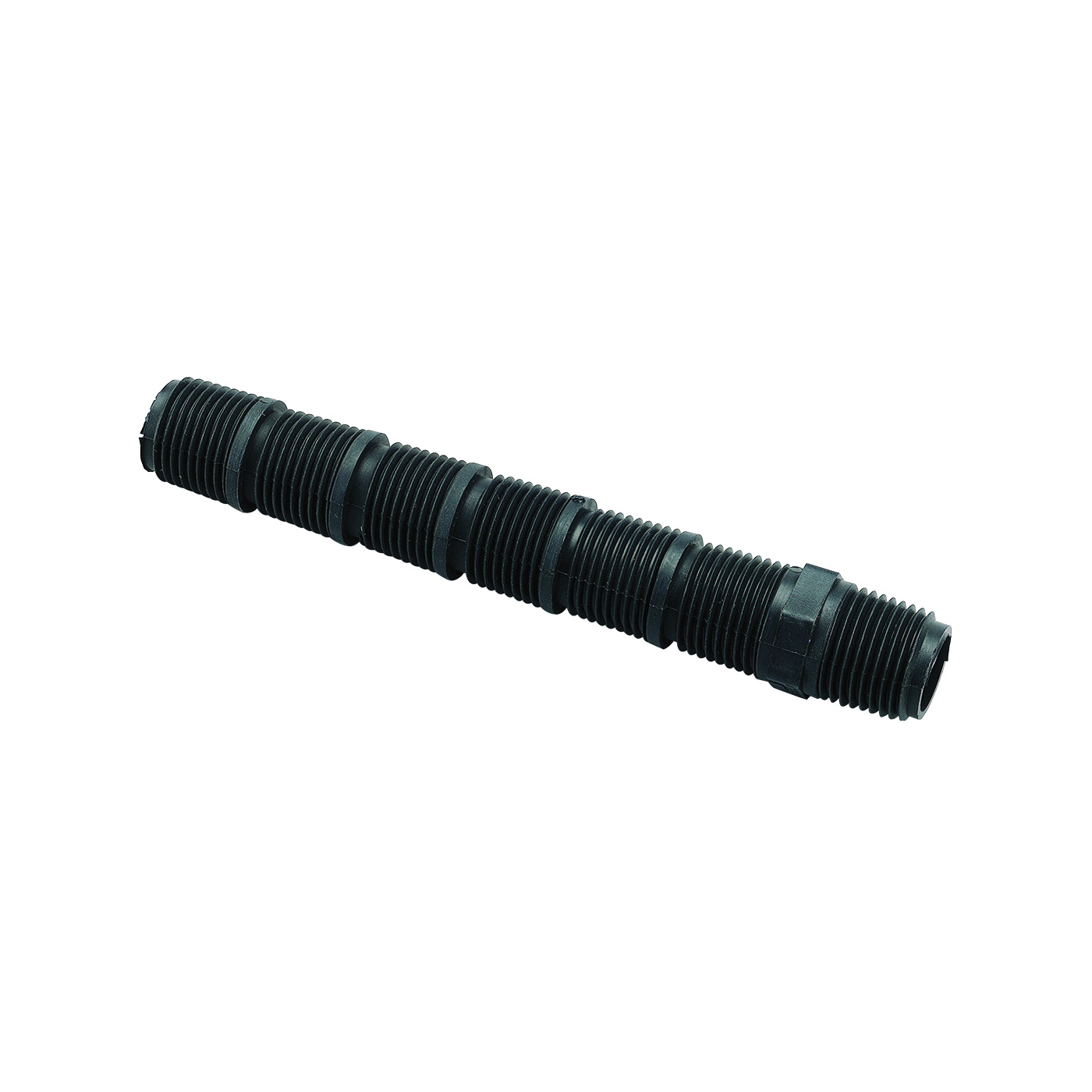 37113 Cut-Off Riser, 3/4 in Connection, 6 in L, Polyethylene, Black