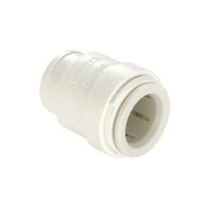 3545-10/P-670 End Cap, 1/2 in, Plastic, White, 250 psi Pressure