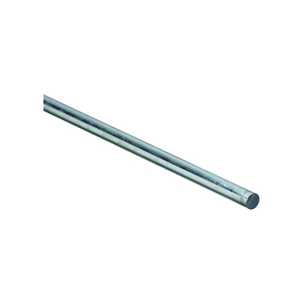 4005BC Series N179-788 Rod, 3/8 in Dia, 36 in L, Steel, Zinc