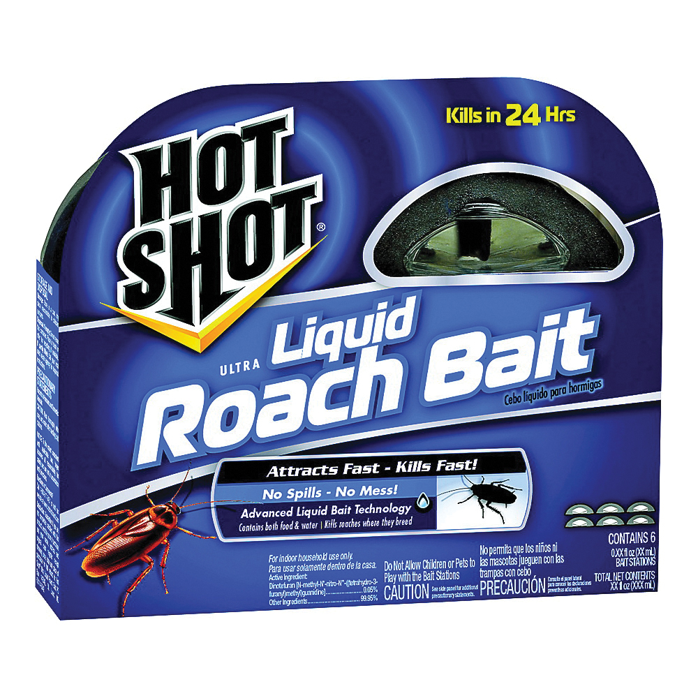 HG-95789 Roach Bait, Liquid, 0.45 oz Box
