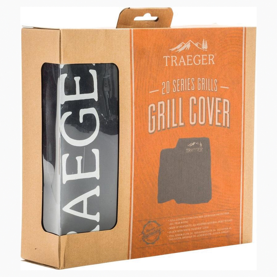 BAC374 Grill Cover, 22 in W, 22 in H, Hydrotuff, Black