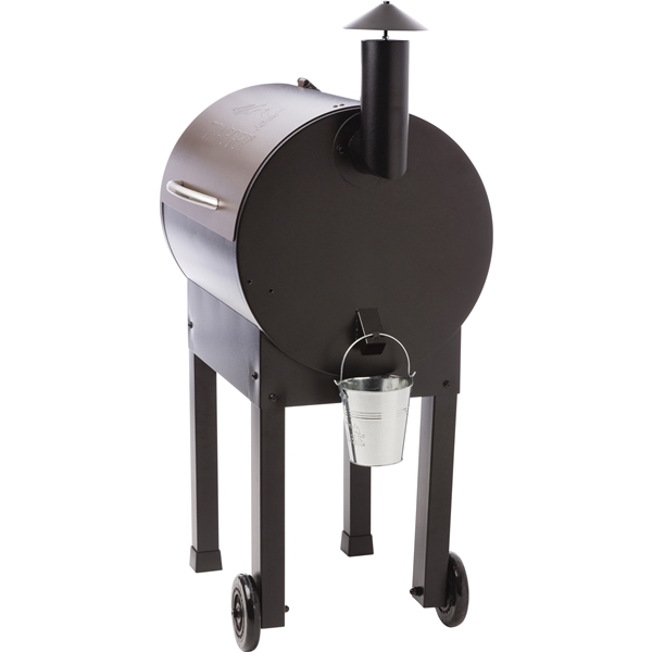 Traeger Lil' Tex Elite 22 TFB42LZB Pellet Grill, 20000 Btu, Steel Body, Bronze - 2