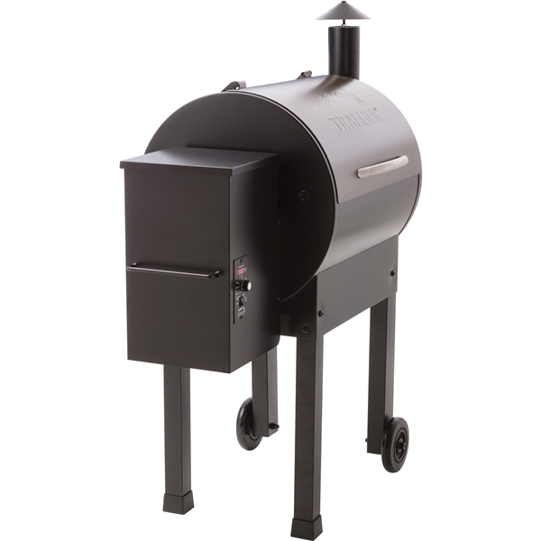 Traeger Lil' Tex Elite 22 TFB42LZB Pellet Grill, 20000 Btu, Steel Body, Bronze - 3