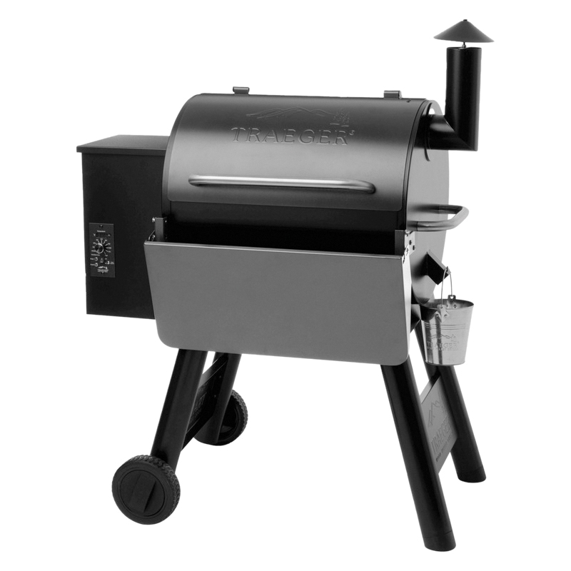 Traeger BAC362 Front Shelf, Folding, Steel, Powder-Coated, For: 22 Series Models