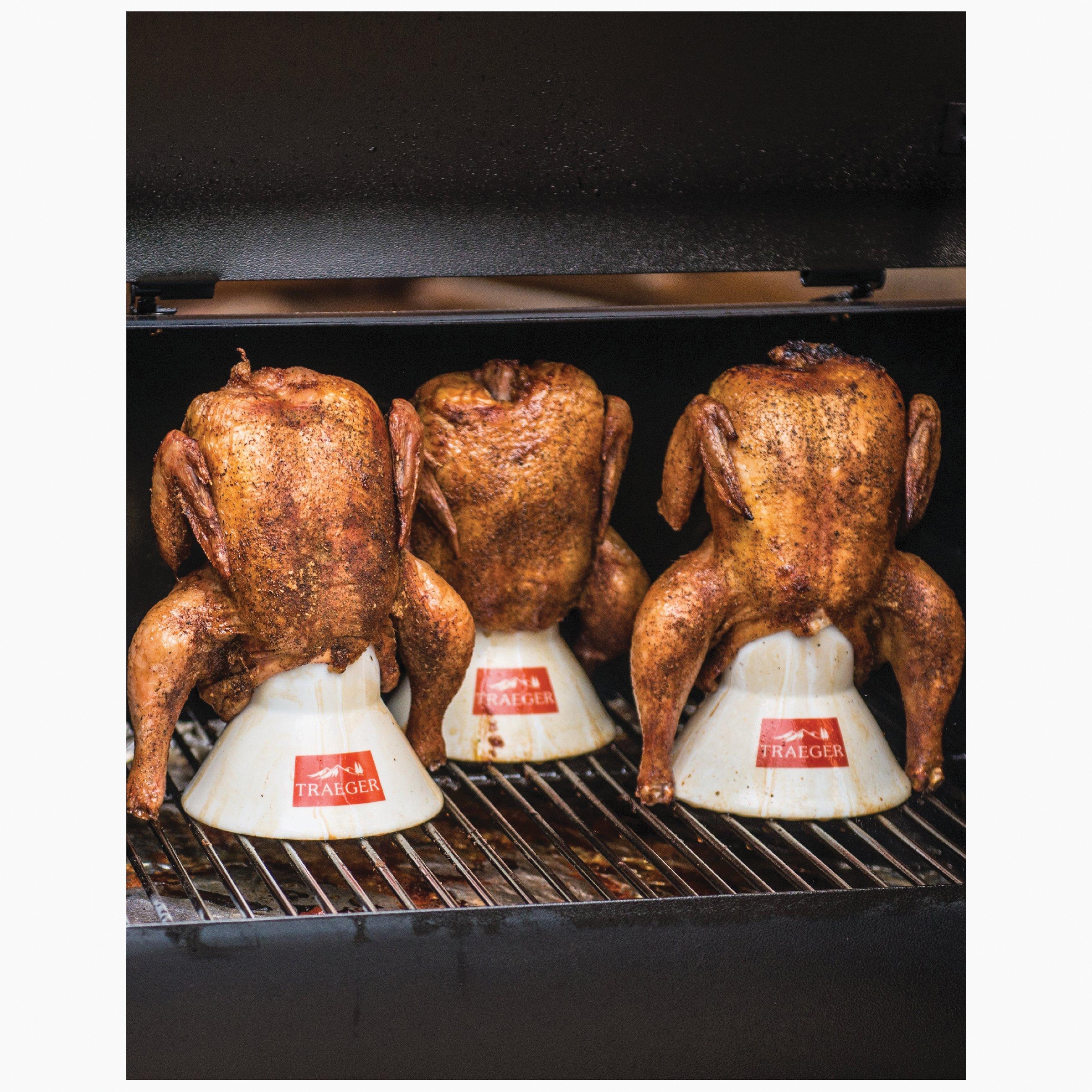 Traeger BAC357 Chicken Throne, Porcelain