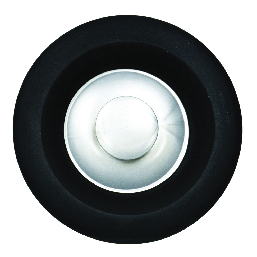 10426 Garbage Disposal Stopper, Plastic, Black