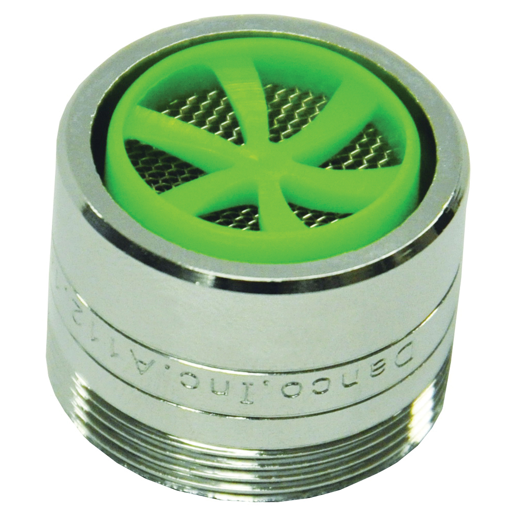 10485 Faucet Aerator, 15/16 x 55/64 in Male x Female Thread, Brass, Chrome-Plated, 1 gpm