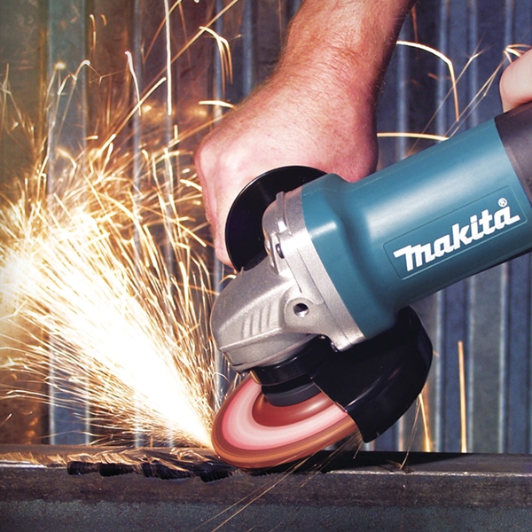 Makita 9557PB Angle Grinder, 7.5 A, 4-1/2 in Dia Wheel, 11,000 rpm Speed - 2