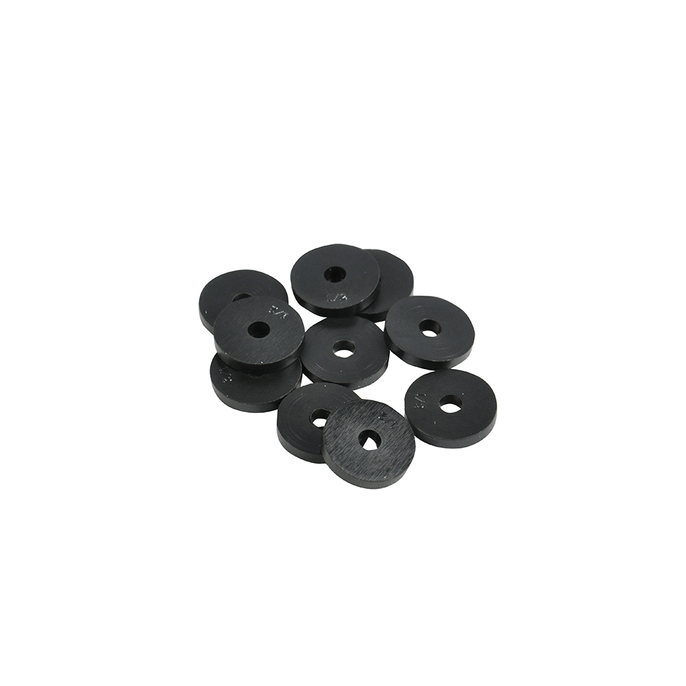 88577 Faucet Washer, 1/2 in, 1/8 in ID x 3/4 in OD Dia, Rubber, For: Quick-Opening-Style Faucets