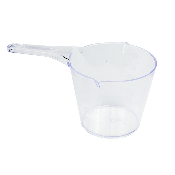 20161 Measuring Cup, Metric Graduation, Plastic, Clear