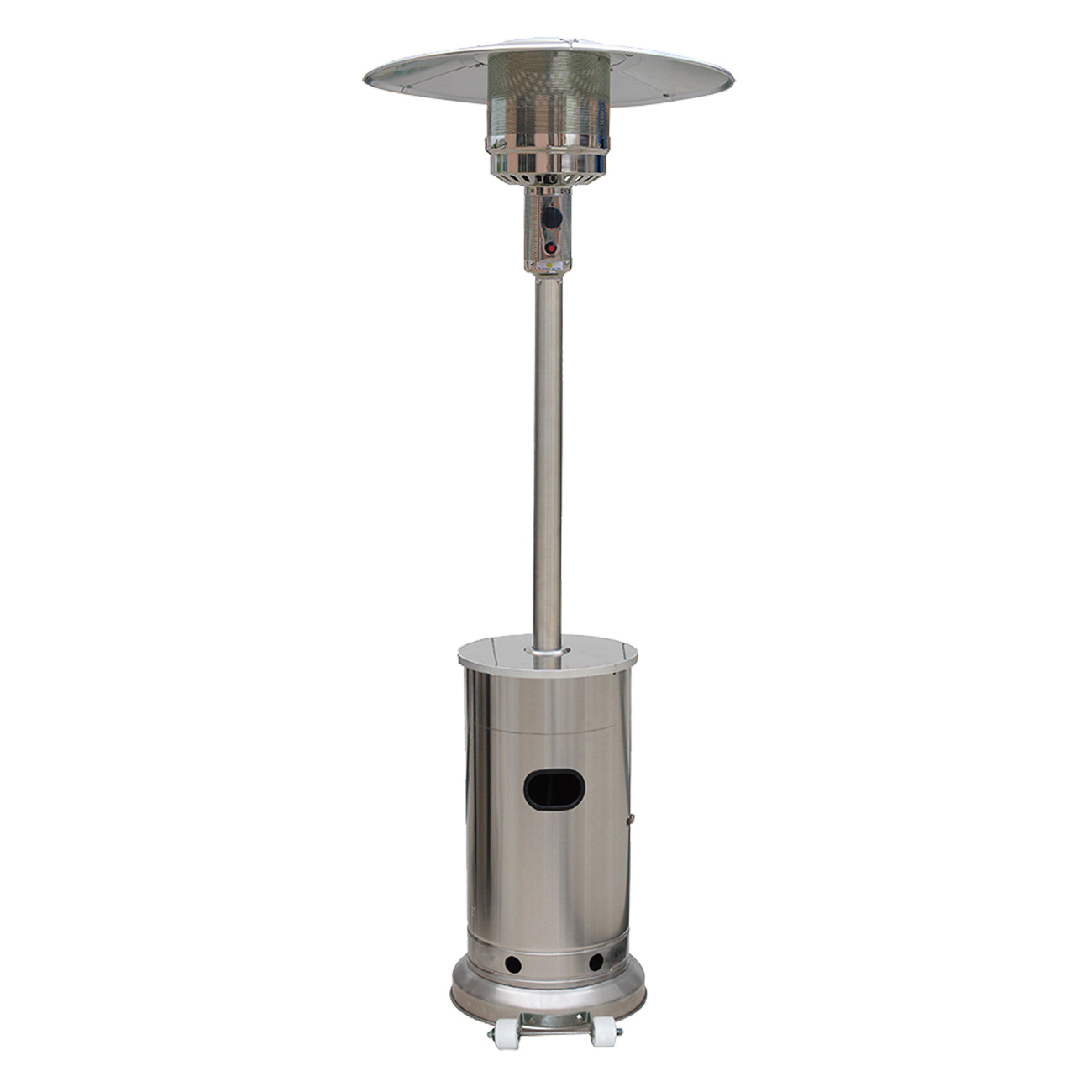 HSS-A-DSS-1 Patio Heater, Propane or Butane Gas Only, Electric Ignition, 41,000 Btu, 20 lb Tank