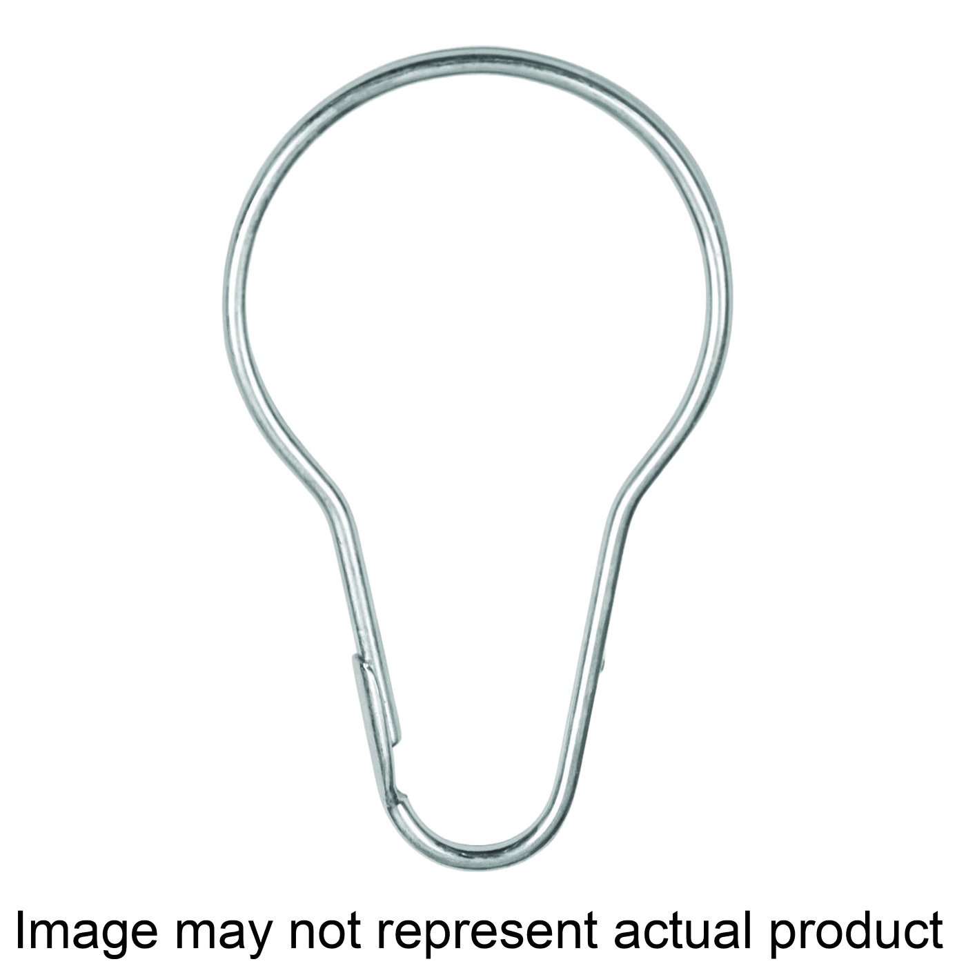 KN960/12 Clip Ring, Steel, Chrome-Plated
