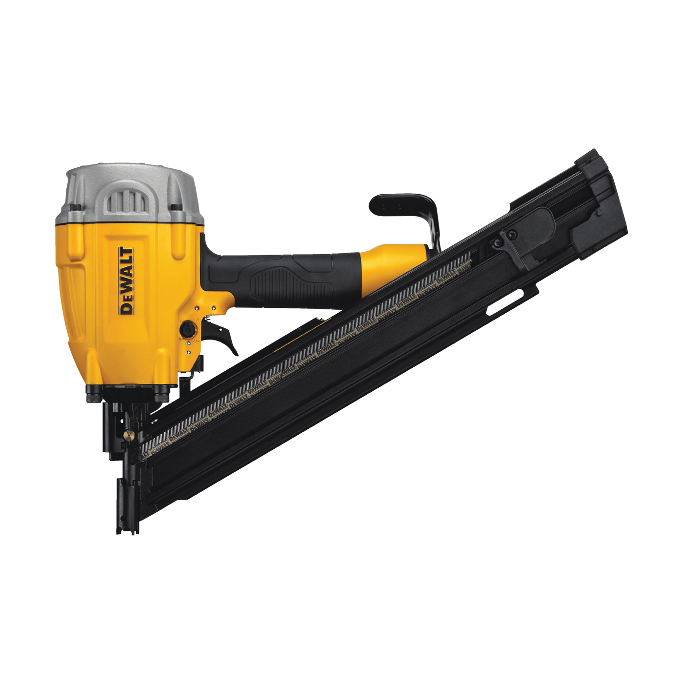 DWF83PT Framing Nailer, 90 Magazine, 30 deg Collation, Paper Tape Collation, 6.1 cfm Air