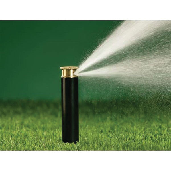 Orbit 54519/54223 Spring-Loaded Sprinkler with Brass Nozzle, 1/2 in Connection, 15 ft, Full-Circle, Full Nozzle, Brass - 2