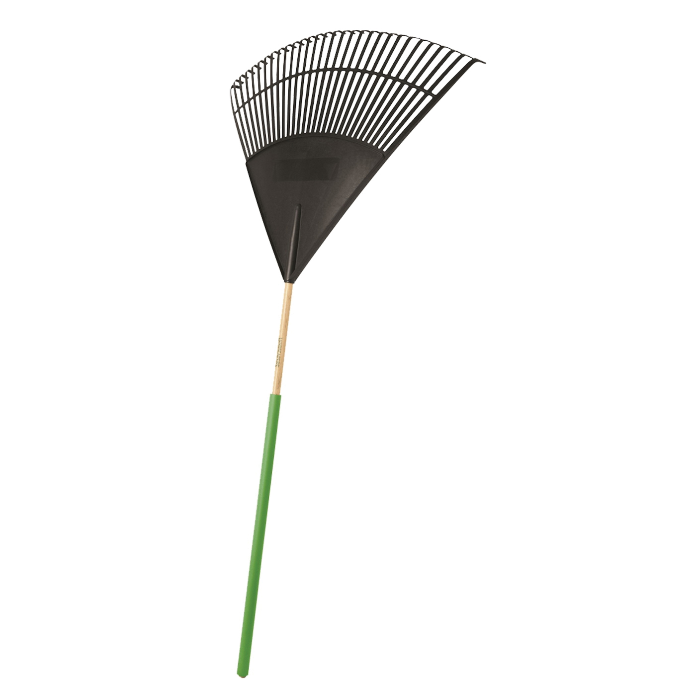 34590 Lawn/Leaf Rake, Poly Tine, 30 -Tine, Wood Handle, 48 in L Handle