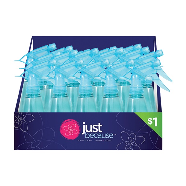 FLP Just Because 9303 Spray Bottle, 6 oz Capacity, Assorted