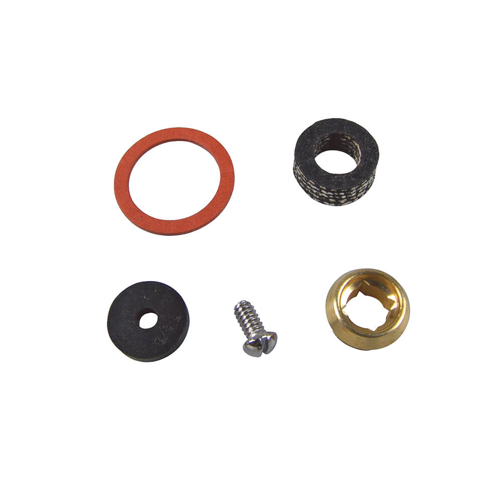 124162 Stem Repair Kit, Brass/Rubber, 5 -Piece