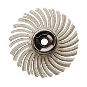 EZ472SA Abrasive Brush, 1 in Bit Dia, 1/8 in Arbor/Shank, Straight Bristle, Rubber Bristle
