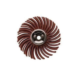 EZ473SA Abrasive Brush, 1 in Bit Dia, 1/8 in Arbor/Shank, Straight Bristle, Rubber Bristle